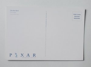 Treble One Man Band Film Image Pixar Postcard