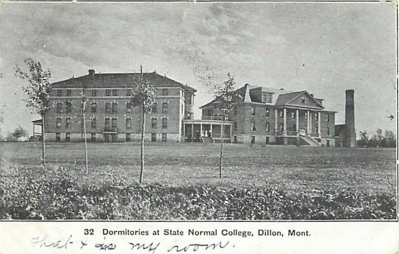 UND/B Dormitories State Normal College Dillon Montana 1907