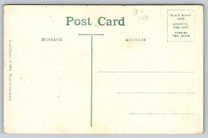 Northampton  Massachusetts  Mill River  South Street Bridge  Postcard