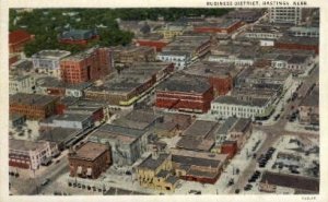 Business District in Hastings, Nebraska