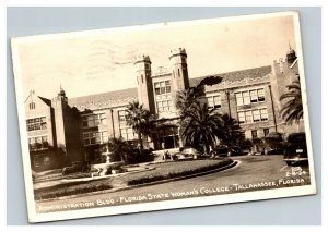 Vintage 1947 RPPC Postcard Florida State Women's College Tallahassee Florida