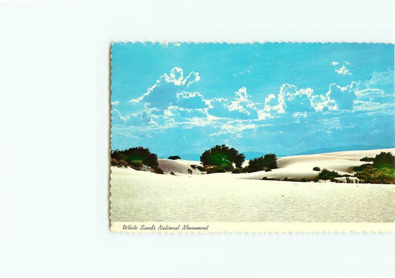 Vintage Postcard White Sands National  Monument Park New Mexico  # 2683