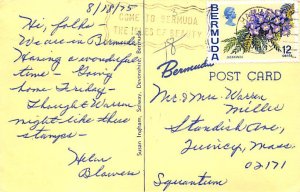 Greetings From Bermuda Bermuda Postcard