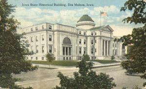 State Historical Building - Des Moines, Iowa - pm 1919 - DB