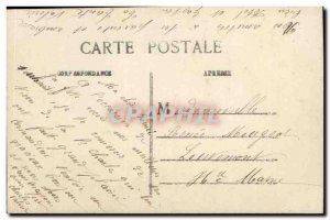Old Postcard Fancy A kiss Good party (relief map) SPECIAL (butterfly automobi...