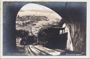 Norway Bergen Fløibanen Floibanen Vintage RPPC C083