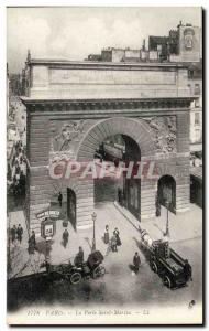 Paris - 10 - The Porte Saint-Martin - Old Postcard