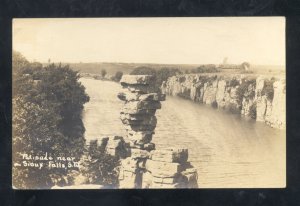 RPPC SIOUX FALLS SOUTH DAKOTA SD THE PALISADES VINTAGE REAL PHOTO POSTCARD