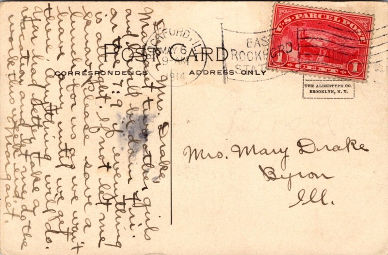 Postcard Public Library in Great Bend, Kansas