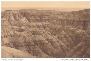 Big Foot Pass The Badlands Nat Monument South Dakota Albertype