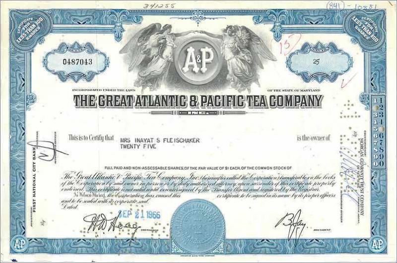 Coupon Share Action The Great Atlantic & Pacific Tea Company Ange Angel Femme