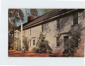 Postcard Hall Tavern, Deerfield, Massachuseetts