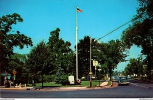 Connecticut Niantic The Green At Main Street Looking North On Pennsylvania Av...