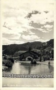 Real Photo - Opera House and Lodge - Sun Valley, Idaho ID