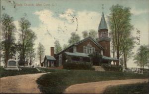 Glen Cove Long Island NY St. Pauls Church c1910 Postcard