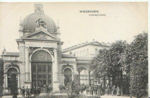 Germany Postcard - Wiesbaden - Kochbrunnen - Ref TZ10235