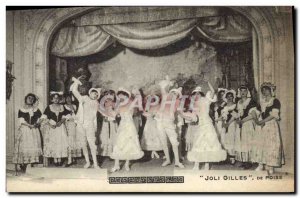 Old Postcard Fantaisie Joli Gilles Poise