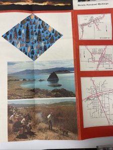 Nevada Highways 1956 Map