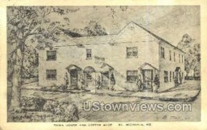 Town House & Coffe Shop in Saint Michaels, Maryland