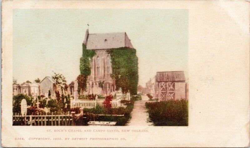 St. Roch's Chapel New Orleans LA Detroit Photographic Co Unused Postcard G16 