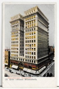 Wells Building, Milwaukee - Postcard