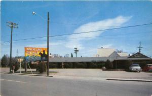 Apache Land Cafe Dining Room US 60 Globe Arizona postcard