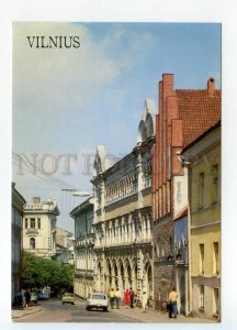 493232 USSR 1990 year Lithuania Vilnius old part of the city postcard