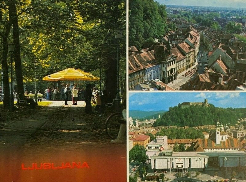 POSTED 1987 POSTCARD - LJUBLJANA SLOVENIA (KK3031) 