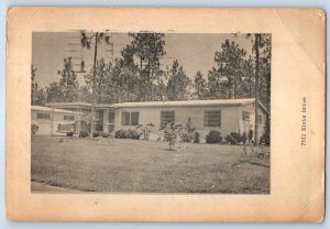 1960 Elvia Drive Real Estate Advertising Jacksonville Florida FL Postcard