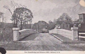 New Stone Bridge And Hillsboro Mills Milford New Hampshire