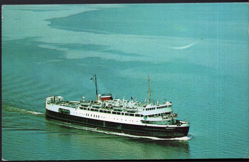 PEI Passenger Ferry Boat M.V.S. ABEGWEIT Cape Tormentine N.B. Borden - pm1964 C