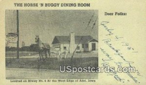 Horse N' Buggy Dining Room - Adel, Iowa IA  