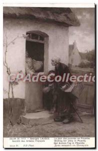 Postcard Old Georges Laug?e Societe des Artistes Franais