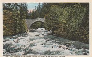 Eagle Creek and Bridge - Columbia River Highway, Oregon - WB