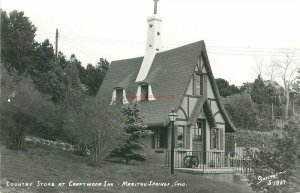 CO, Manitou Springs, Colorado, Craftwood Inn, Country Store, Sanborn, RPPC