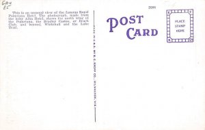 Bird's Eye View of Whitehall, Poinciana and Beach Club Palm Beach FL Postcard