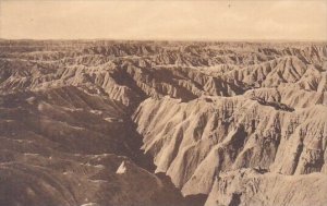 View Of Bad Lands Wall South Dakota