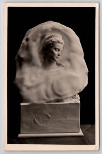 Empress Austria Queen Elisabeth of Hungary by Sculptor Rob Weigl Postcard L49