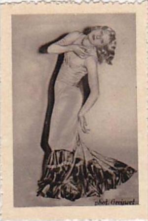 GARBATI CIGARETTE CARD FAMOUS DANCERS NO 144 RUTH ABRAMOWITSCH