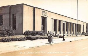 Kalamazoo MI U. S. Post Office RPPC Postcard