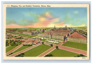 1920s Firestone Tire And Rubber Company, Arkon Ohio Postcard P133E