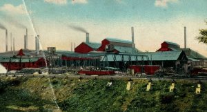 C. 1910 Blue Sky Rolling Mills, Fort Wayne, IN Postcard P169