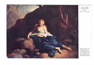 Art Paul Troger Painting Mary Magdalene Heilige Magdalena Gerstmayer Postcard