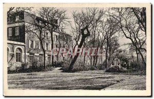 Postcard Old House Mere Small Socurs I & # 39Assomption Garden