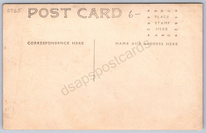 K45/ Frederick Oklahoma RPPC Postcard c1910 The High School Building 308