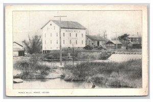 Mongo Mills Mongo Indiana IN UNP DB Postcard L19