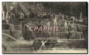 Postcard Old Saint Cloud La Grande Cascade Many waters