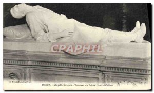 Old Postcard Dreux Chapelle St Louis Tomb of Prince Henry d & # 39Orleans