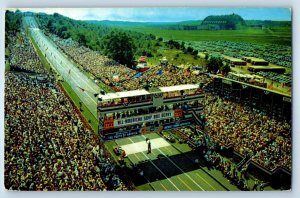 1960 Akron Ohio Postcard Greatest National Sport Event Soap Box Derby Down Hill