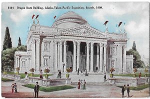 Oregon State Building Alaska Yukon Exposition Seattle Washington 1909